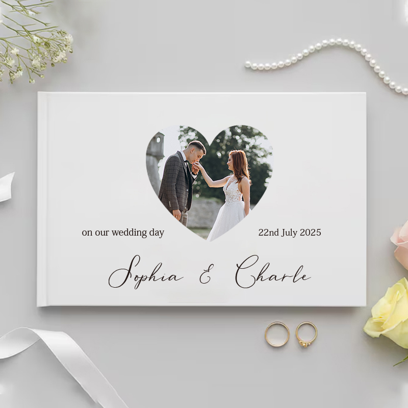 Photography Book - Libro de invitados personalizado para regalo
