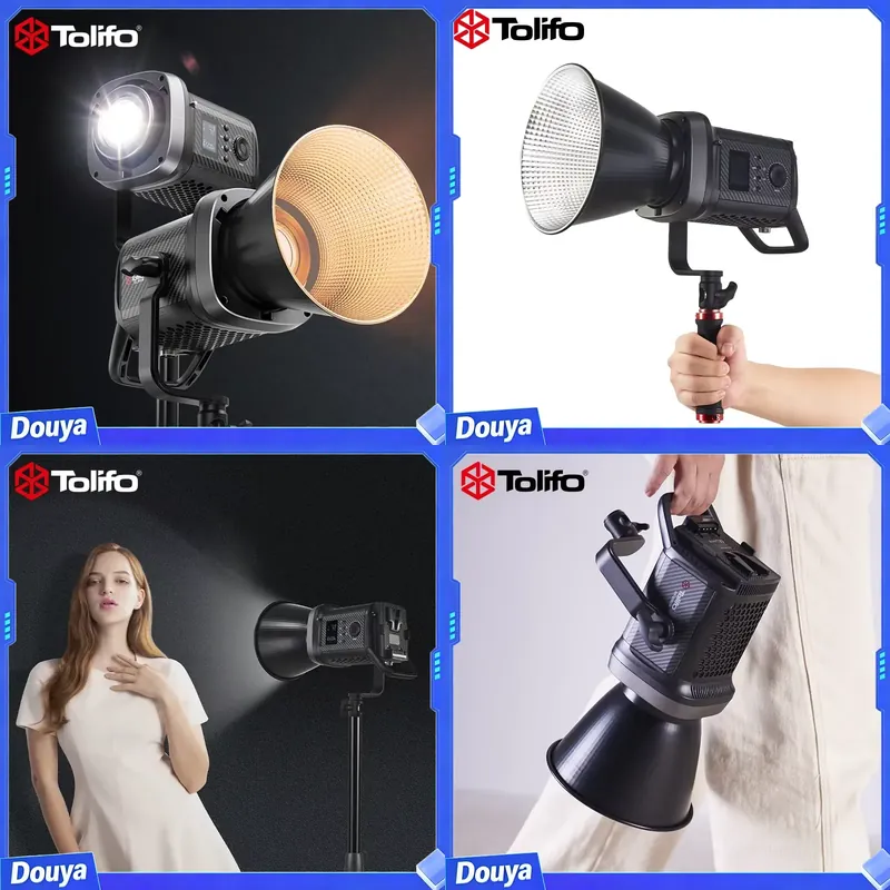 Photography Videos Free - Tolifo SK-200DB, luz LED COB de