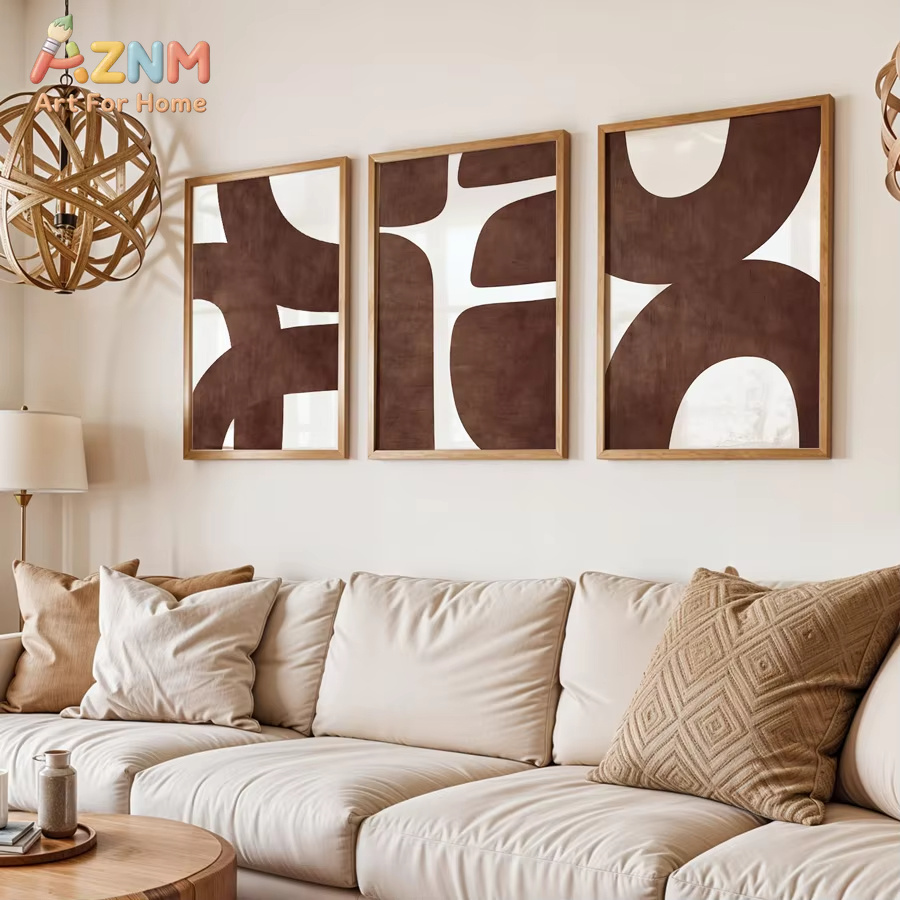 AZNM, juego de 3 cuadros abstr - Photography Geometry reseña y precio
