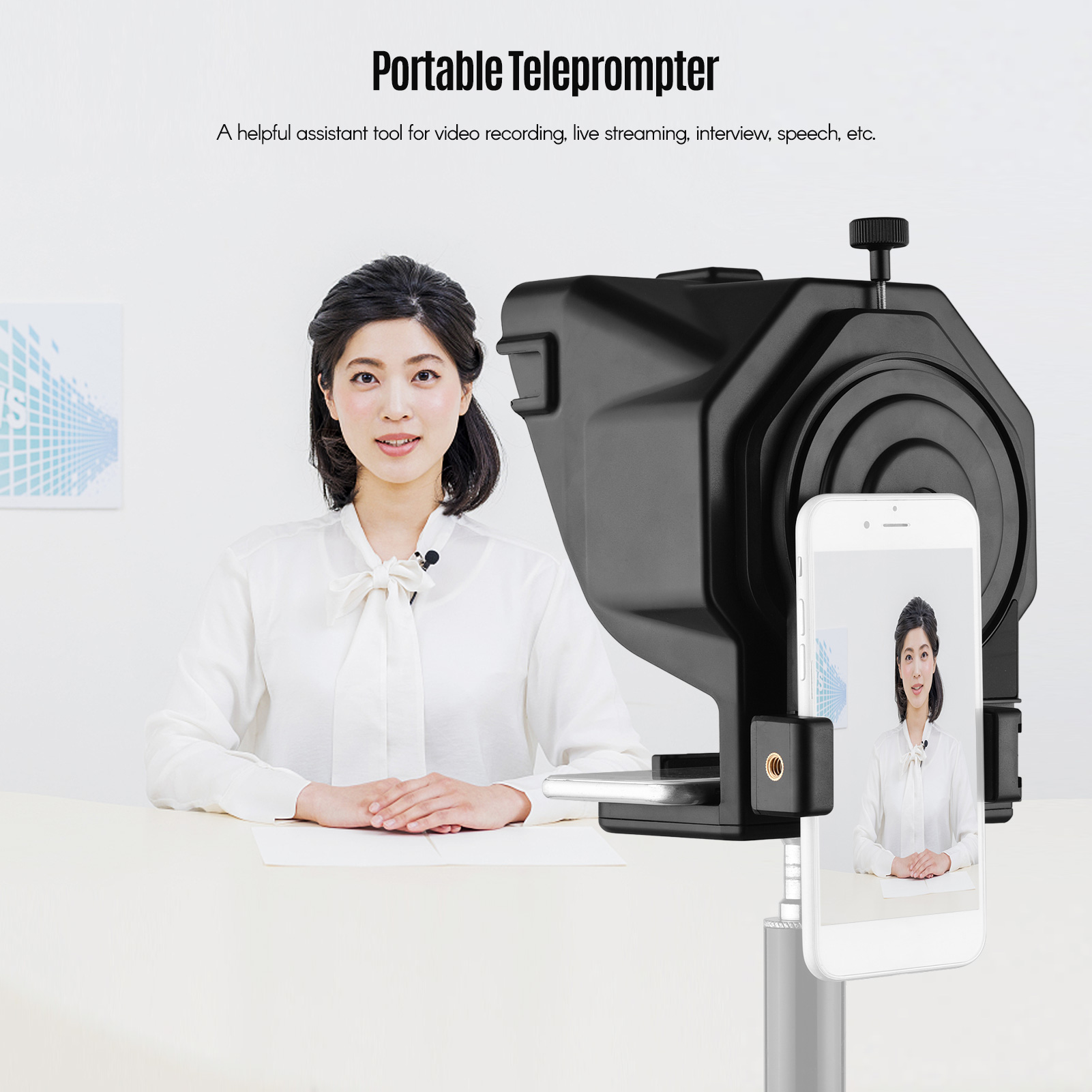 Andoer-apuntador Teleprompter  - Photography Prompt reseña y precio