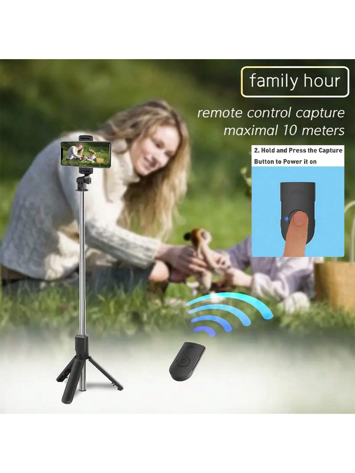 Palo de Selfie inalámbrico con - Photography Basics reseña y precio